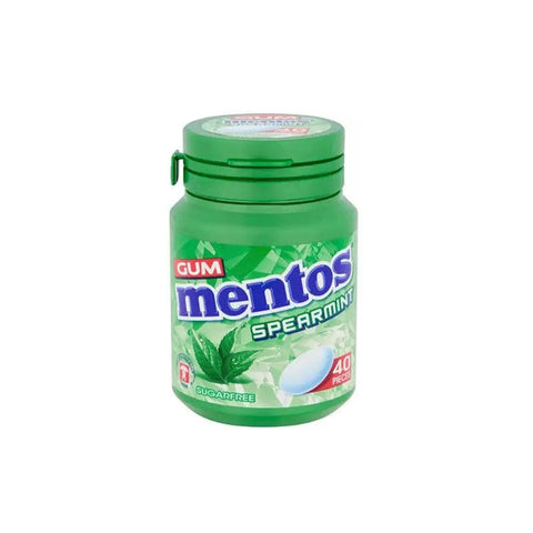 Mentos Sugarfree Spearmint Gum - 40 Pieces - CAFELAX