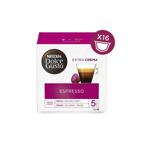 Nescafe Espresso Dolce Gusto Coffee Capsules - 16 Capsules - CAFELAX