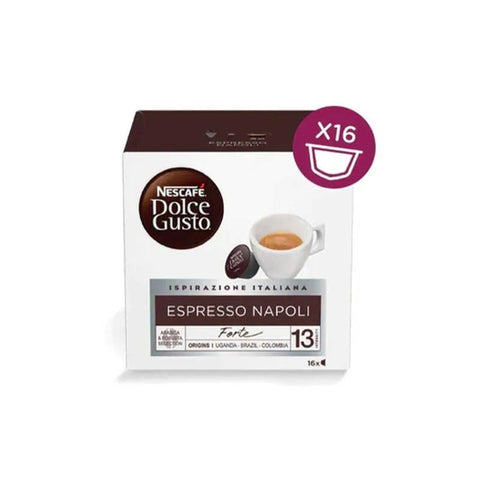 Nescafe Ristretto Napoli Style Dolce Gusto Coffee Capsules - 16 Capsules - CAFELAX