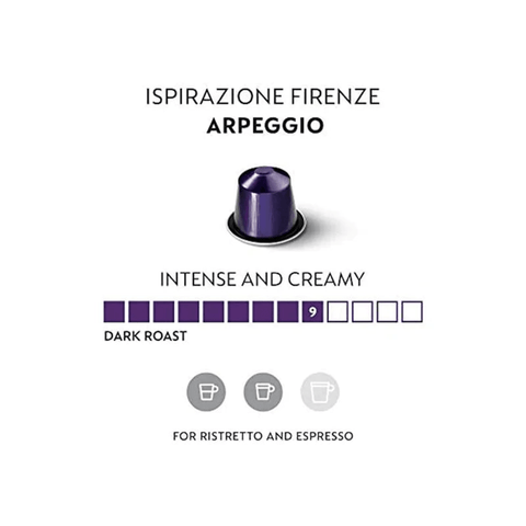 Nespresso Arpeggio Coffee Capsules - 10 Capsules - CAFELAX