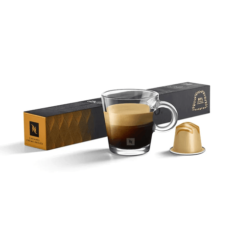 Nespresso Caramel Crème Brûlée Coffee Capsules - 10 Capsules - Check Description - CAFELAX