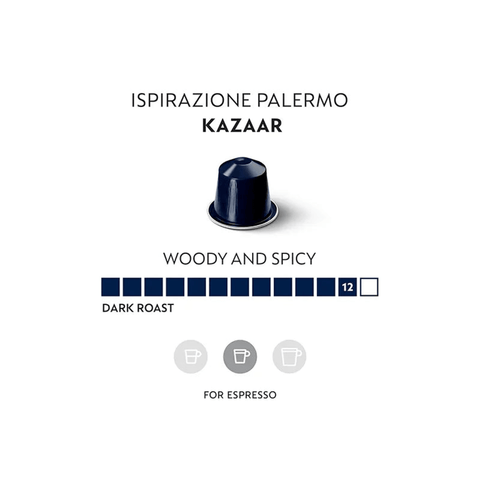 Nespresso Kazaar Coffee Capsules - 10 Capsules - CAFELAX