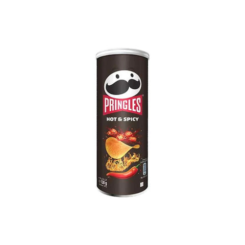 Pringles Hot & Spicy Chips 130g - CAFELAX
