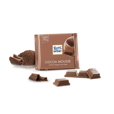 Ritter Sport Cocoa Mousse Chocolate 100g - CAFELAX