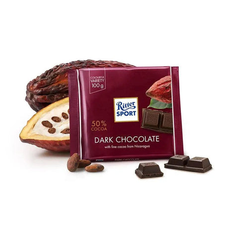 Ritter Sport Dark Chocolate 100g - CAFELAX