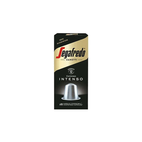Segafredo Intenso Aluminum Coffee Capsules - 10 Capsules - CAFELAX