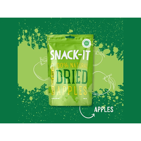 Snack-It 100% Natural Dried Apple Original 25g - CAFELAX