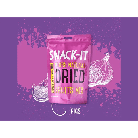 Snack-It 100% Natural Dried Fig 25g - CAFELAX