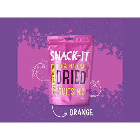 Snack-It 100% Natural Dried Orange 25g - CAFELAX