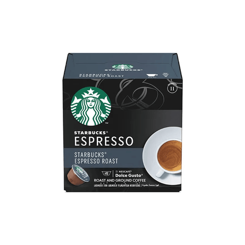 Starbucks Espresso Roast Dolce Gusto Coffee Capsules - 12 Capsules - CAFELAX