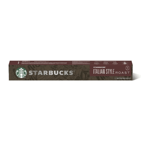 Starbucks Italian Style Roast Coffee Capsules - 10 Capsules - CAFELAX
