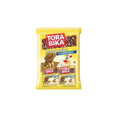Torabika Cappuccino No Add Sugar - 20 Sachets - CAFELAX