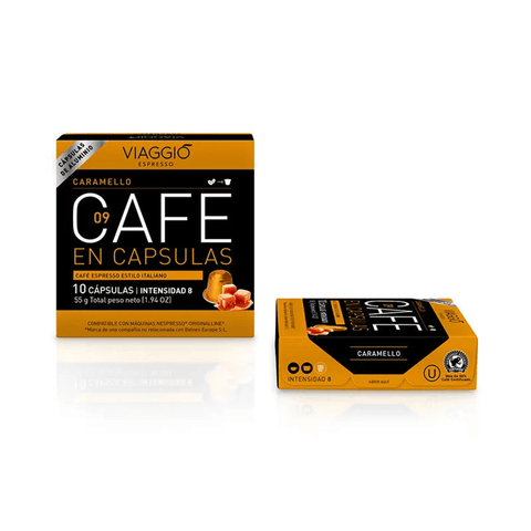 Viaggio Caramello Coffee Capsules - 10 Capsules - CAFELAX