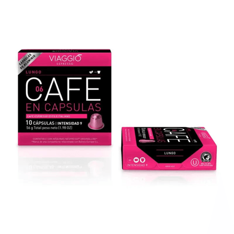 Viaggio Lungo Coffee Capsules - 10 Capsules - CAFELAX
