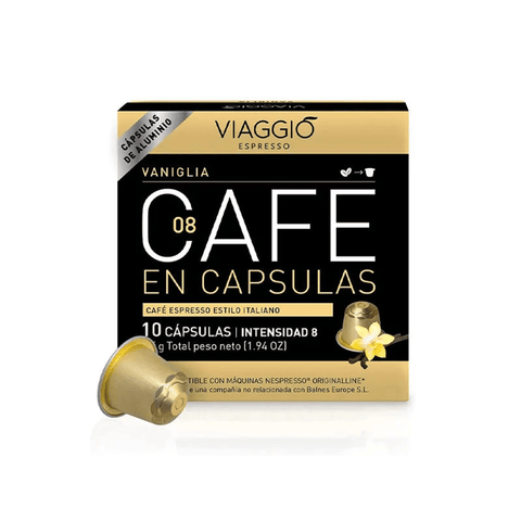 Viaggio Vaniglia Coffee Capsules - 10 Capsules - CAFELAX