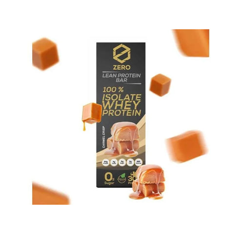 Zero Carmel Crisp Protein Bar 16g Proteins - 50g - CAFELAX