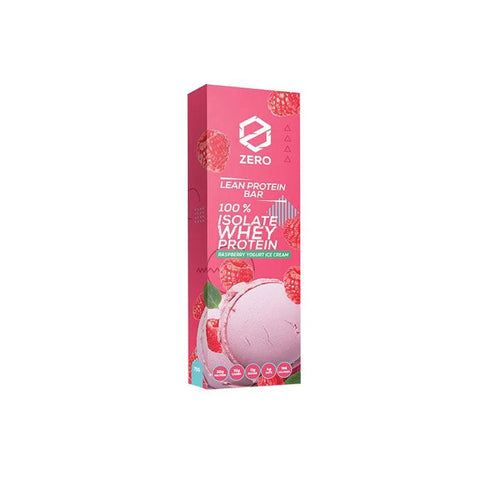 Zero Raspberry Ice Cream Protein Bar 24g Protien 70g - CAFELAX