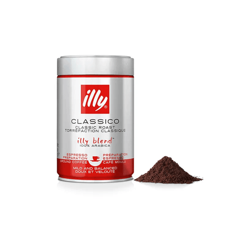 illy Classico Classic Roast Ground Espresso Coffee 250g - CAFELAX