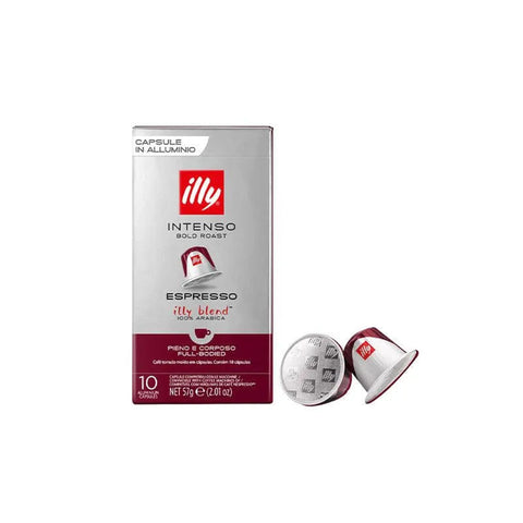illy Espresso Intenso Coffee Capsules - 10 Capsules - CAFELAX