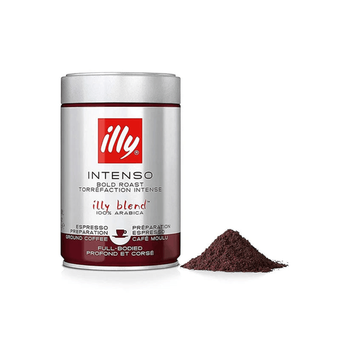 illy Intenso Bold Roast Ground Espresso Coffee 250g - CAFELAX