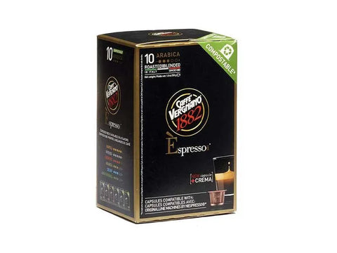 Caffè Vergnano Espresso Coffee Capsules - 10 Capsules - CAFELAX