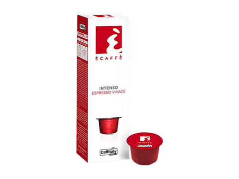 Caffitaly Intenso Espresso Coffee Capsules - 10 Capsules
