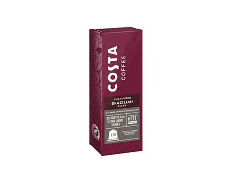 Costa Brazilian Blend Coffee Capsules - 10 Capsules