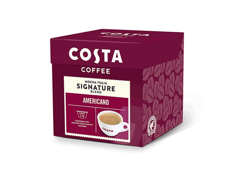 Costa Signature Blend Amricano Dolce Gusto Coffee Capsules - 16 Capsules