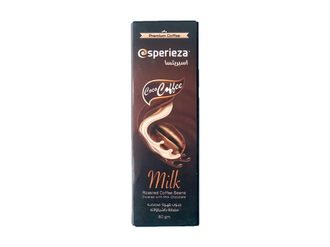 Esperieza Roasted Coffee Beans Covered with Milk Chocolate 80g