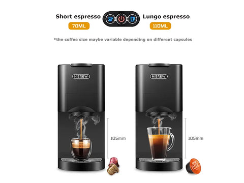 HiBREW 5-In-1 Multi-Function Espresso Machine - H3a - CAFELAX