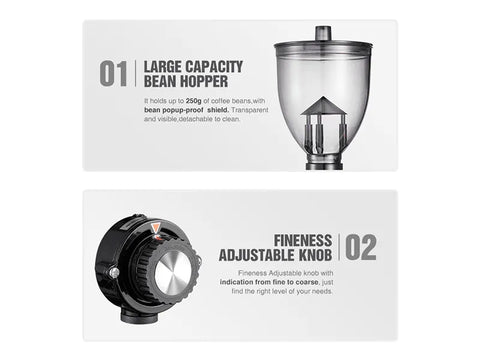 HiBREW Electric Coffee Beans Grinder - CAFELAX