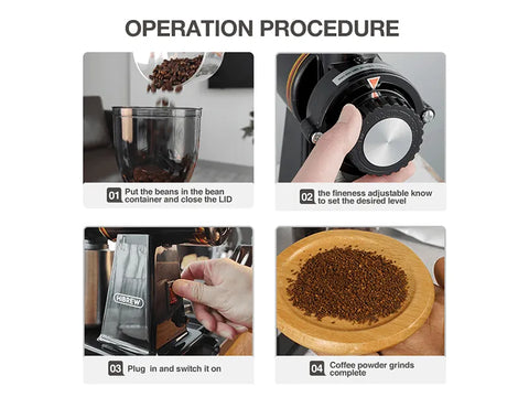 HiBREW Electric Coffee Beans Grinder - CAFELAX