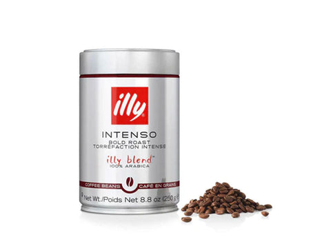 Illy Intenso Bold Roast Whole Beans Coffee 250g