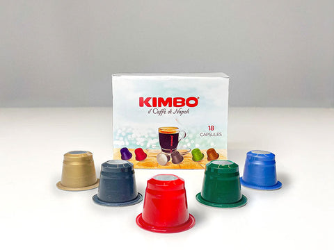 Kimbo Bio Organic Coffee Capsules - 18 Capsules