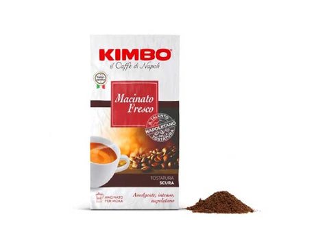 Kimbo Macinato Fresco Ground Coffee 250g