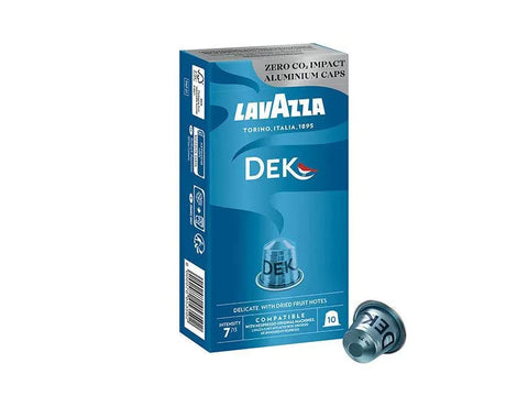 Lavazza Dek Coffee Capsules - 10 Capsules 