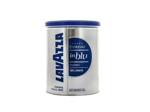 Lavazza Espresso In Blue Ground Coffee Can 250g