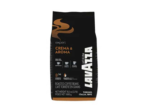 Lavazza Expert Crema & Aroma Whole Beans Coffee - 1 Kg