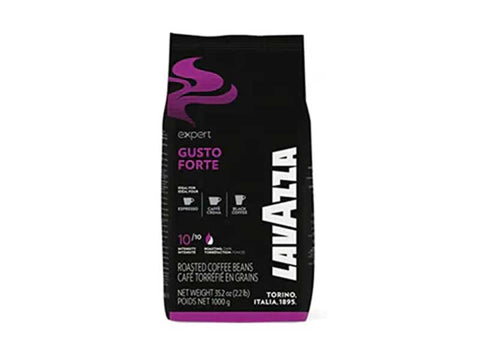 Lavazza Expert Gusto Forte Whole Beans Coffee - 1 Kg
