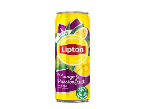 Lipton Ice Tea Mango Passion Fruit Can 330ml