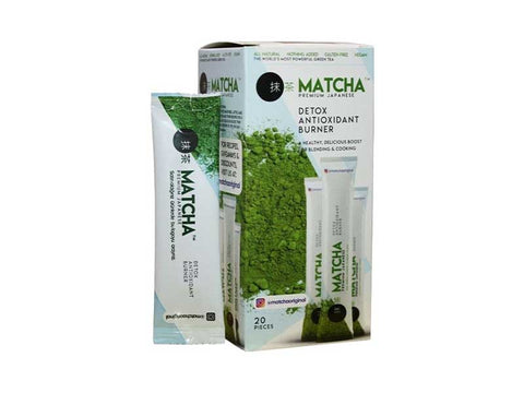 Matcha Premium Detox Antioxidant Burner Original 20 Pieces