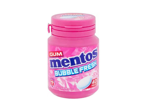 Mentos Sugerfree Bubble Fresh Gum - 40 Pieces