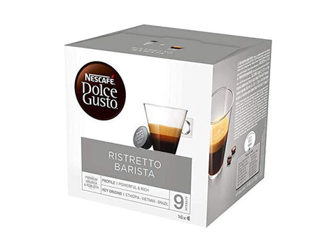Nescafe Dolci Gusto Espresso Barista Coffee Capsules - 16 Capsules