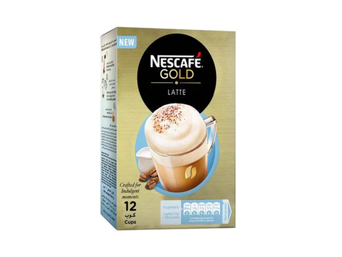 Nescafe Gold Latte 12 Sachets