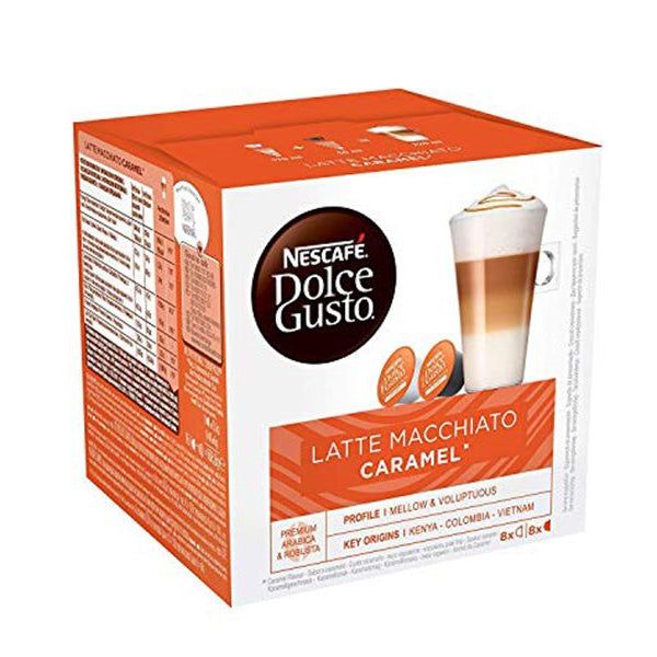 Nescafe Dolce Gusto Starbucks Coffee Capsules, Caramel Macchiato, 36/Carton  - LionsDeal