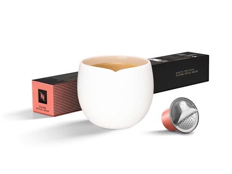 Nespresso Barista Creation Filter Style Mild Coffee Capsules - 10 Capsules