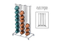 Oasiswj Nespresso Capsules Stand - 42 Capsules - CAFELAX