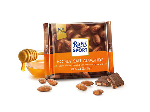 Ritter Sport Honey Salted Almonds 100g