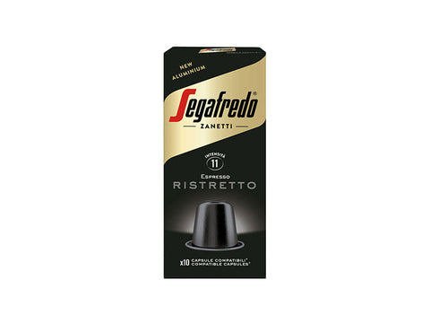 SEGAFREDO Ristrretto Aluminum Coffee Capsules - 10 Capsules