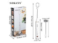 Sokany Handheld Hand Mixer & Milk Frother - CAFELAX
